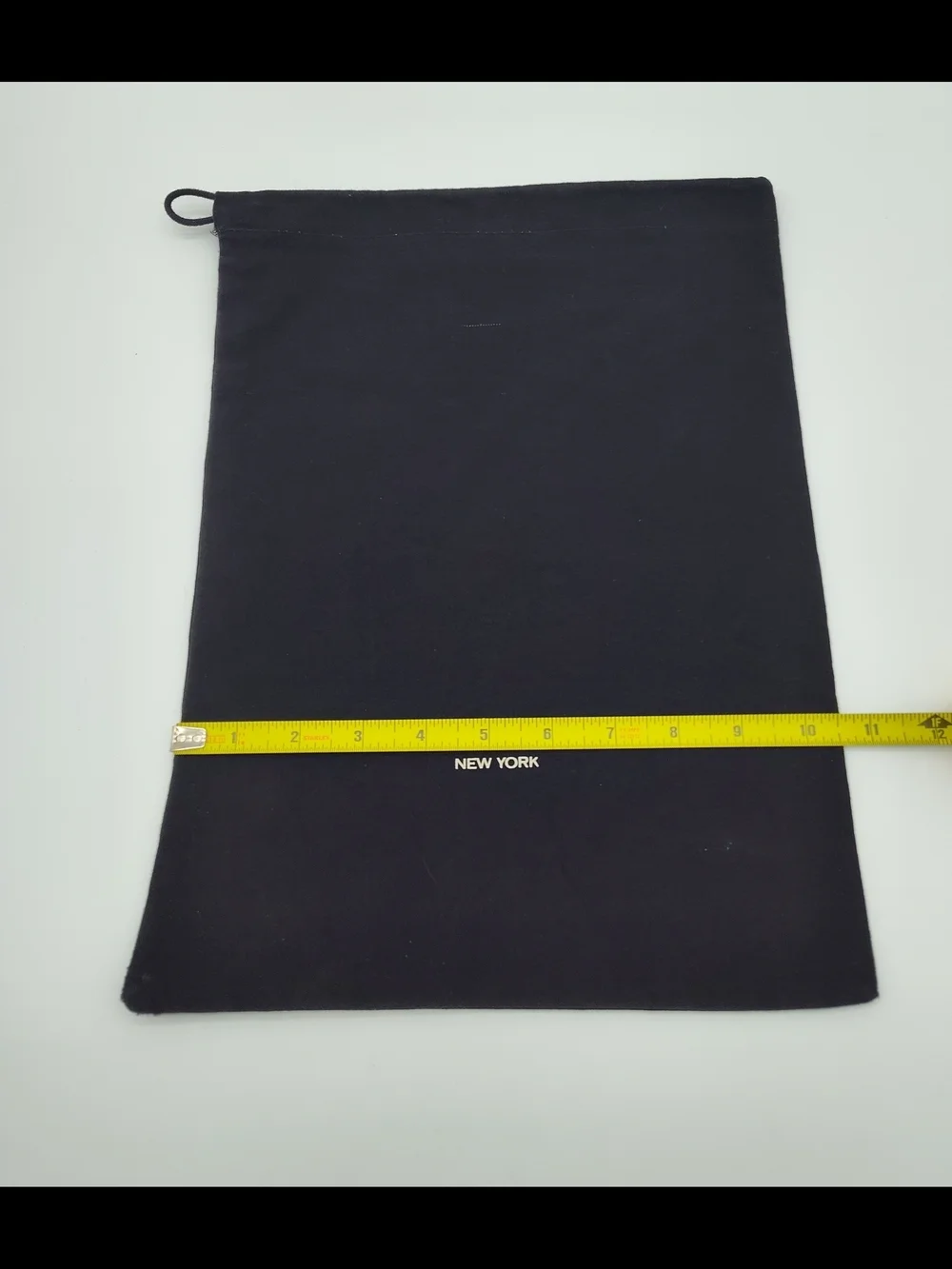 rag & bone Dust Bag 14x10.5 Black Drawstring Storage Shoe Travel Organizer Pouch